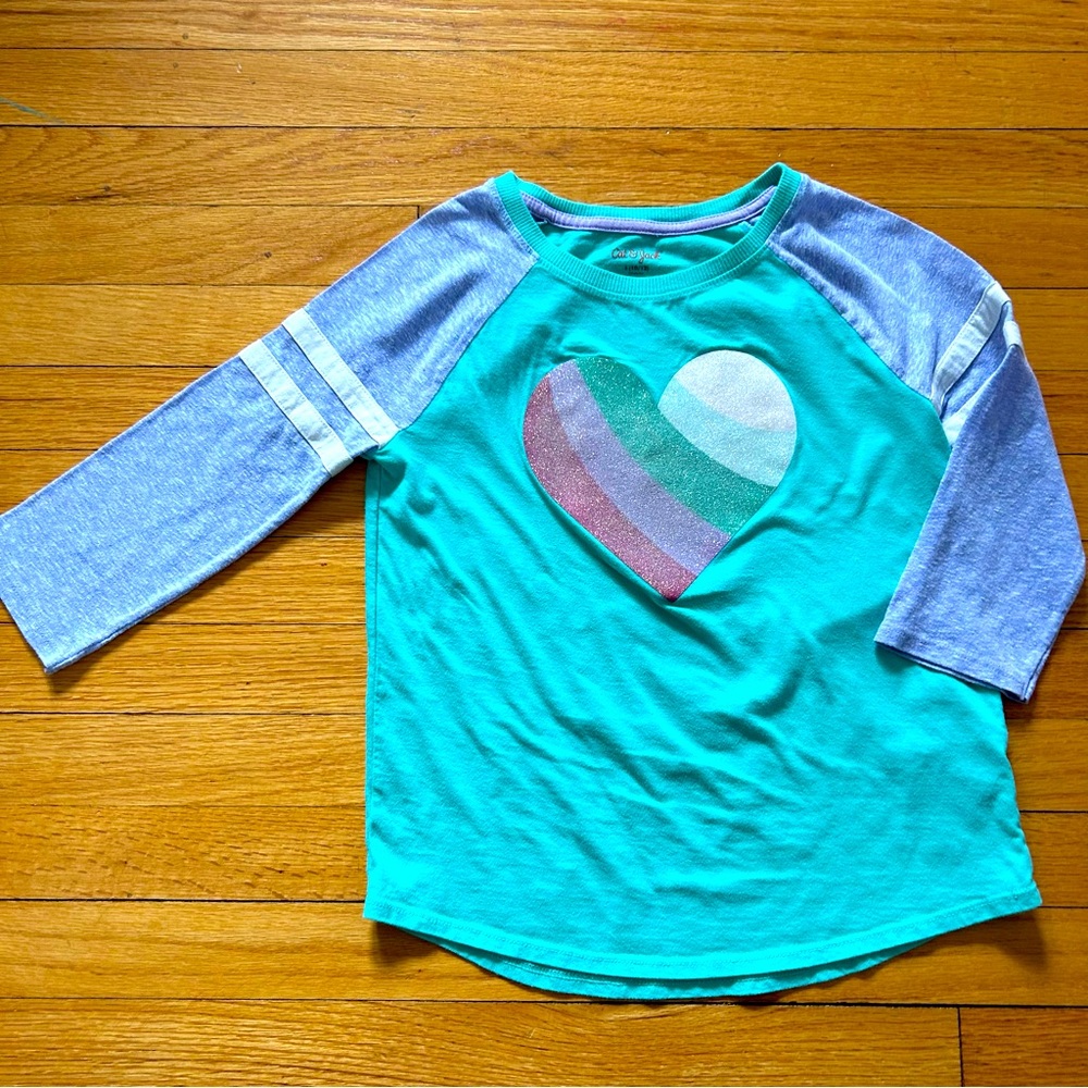 Cat & Jack Girls raglan sleeve top in Size 10/12